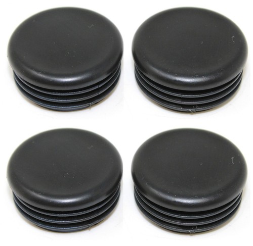 Black round tubing - black,